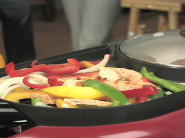 George Foreman&#153; Grill and Fajita Maker Combo - image 1 from the video