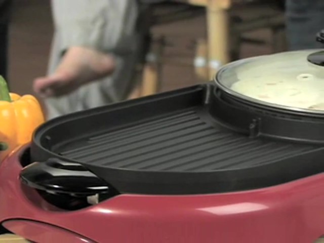 George Foreman&#153; Grill and Fajita Maker Combo - image 10 from the video