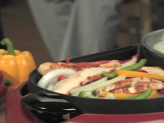 George Foreman&#153; Grill and Fajita Maker Combo - image 2 from the video