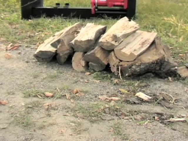 10 - ton Hydraulic Log Splitter - image 10 from the video