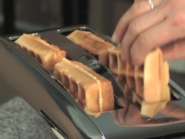 CucinaPro&#153; Professional Belgian Flip Waffle Maker - image 9 from the video