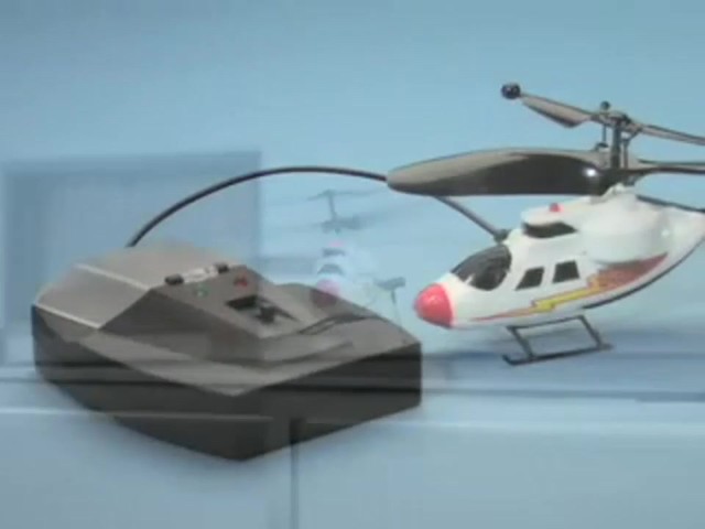 Thunderwolf&#153; Radio - control Indoor Micro Helicopter - image 10 from the video