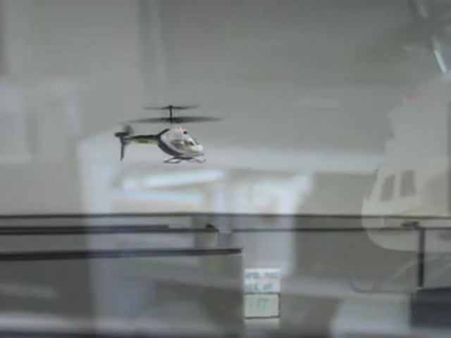 Thunderwolf&#153; Radio - control Indoor Micro Helicopter - image 8 from the video