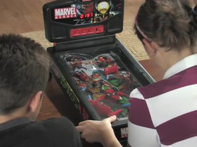 Marvel&reg; Heroes Pinball Game with Sound - image 5 from the video