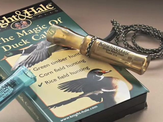 Knight and Hale&reg; 2 Duck Calls with Instructional Video - image 1 from the video