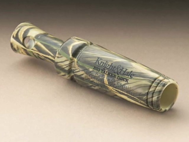 Knight and Hale&reg; Big Talker Camo Duck Call - image 2 from the video