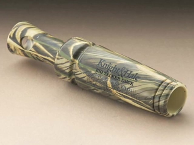 Knight and Hale&reg; Big Talker Camo Duck Call - image 3 from the video