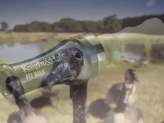 Knight and Hale&reg; Pit Boss Goose Clucker Calling Kit - image 5 from the video