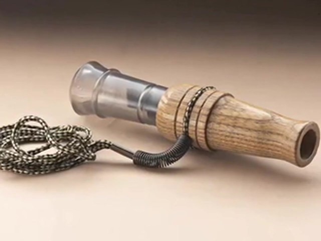 Woods Wise&reg; Greenhead Regular Duck Call - image 1 from the video