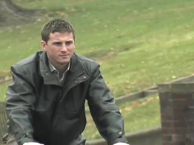 Guide Gear&reg; Leather Driver Jacket Brown - image 2 from the video