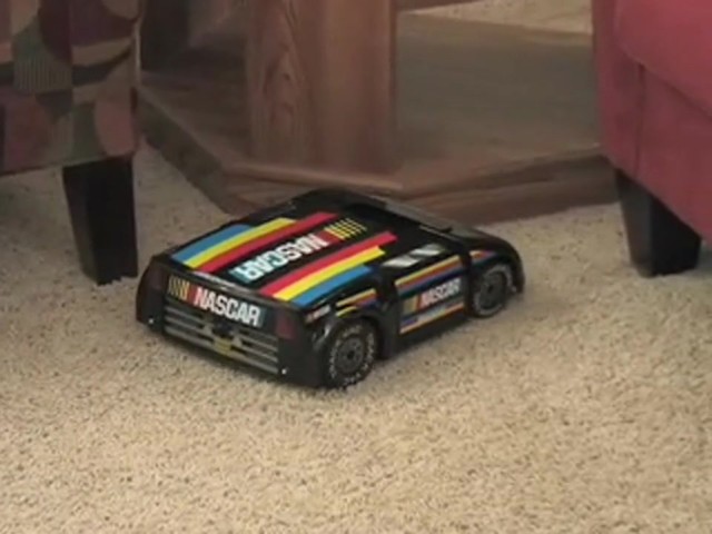 TrackVac&#153; Robotic Nascar&reg; Vacuum  - image 5 from the video