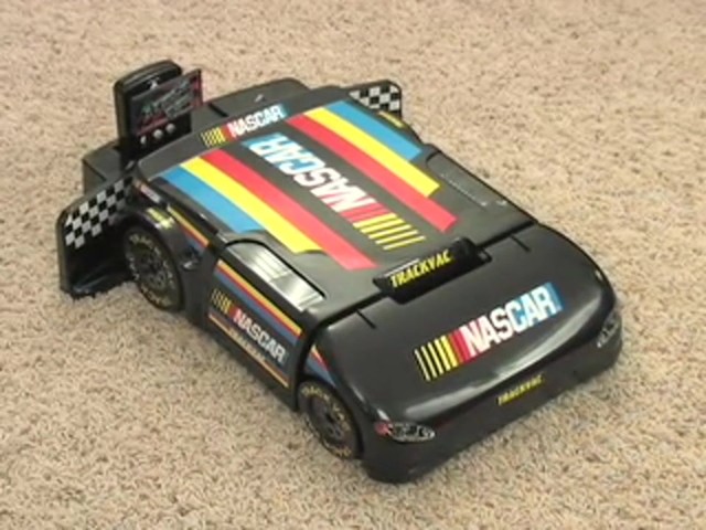 TrackVac&#153; Robotic Nascar&reg; Vacuum  - image 8 from the video