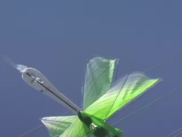 MicroGear&#153; Radio - controlled Flying Grasshopper - image 9 from the video