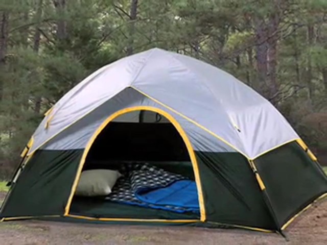 Guide Gear&reg; 4 - man Pop - up Tent - image 2 from the video
