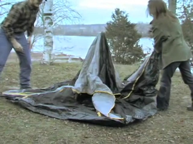 Guide Gear&reg; 4 - man Pop - up Tent - image 3 from the video