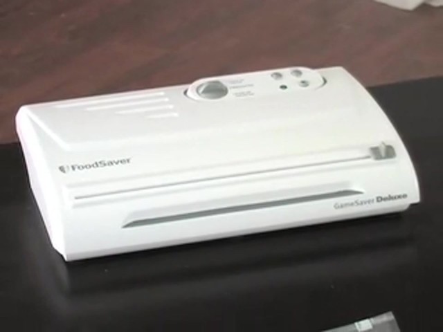 FoodSaver&reg; GameSaver&#153; Deluxe Vacuum Sealer - image 10 from the video