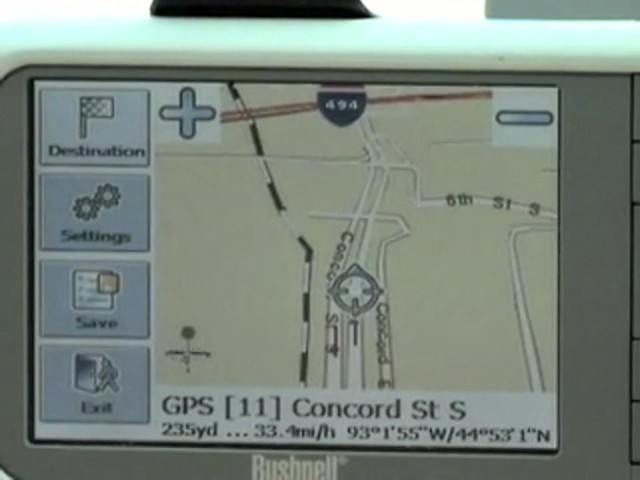 Bushnell&reg; Nav 500 GPS System - image 7 from the video