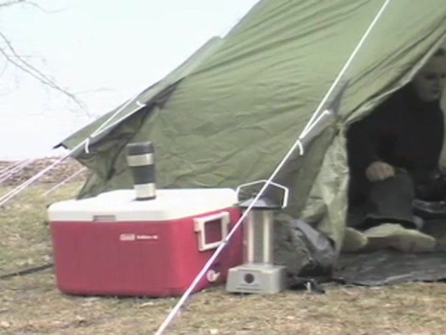 Guide Gear&reg; 10x10' Teepee Tent - image 7 from the video