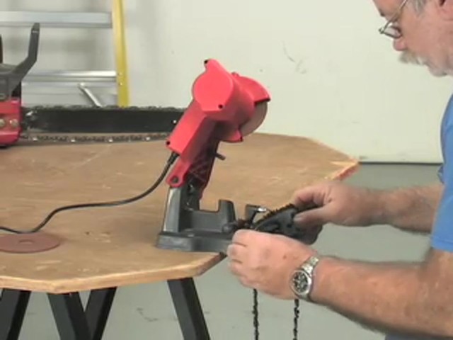 Electric Chainsaw Sharpener - image 6 from the video