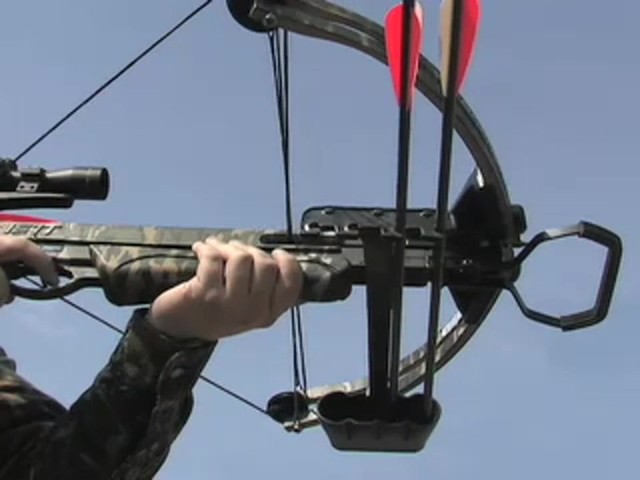 Barnett&reg; Quad 400 Crossbow with 4x32 mm Simmons&reg; Scope - image 1 from the video