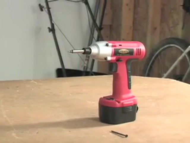 14.4 - volt Cordless Impact Driver - image 3 from the video