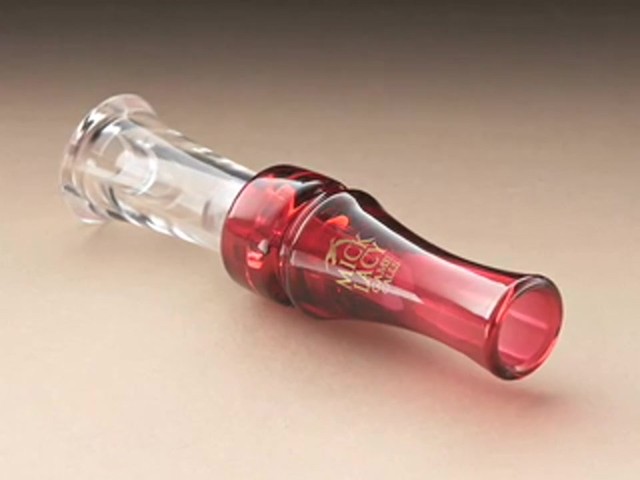 Mick Lacy&reg; Dynamic Duo Double Reed Duck Call Burgundy - image 1 from the video