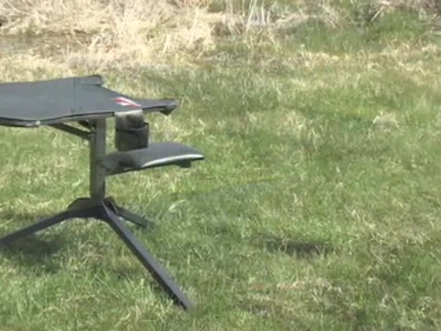 Big Game&reg; Swivel Action Shooting Bench Black - image 1 from the video