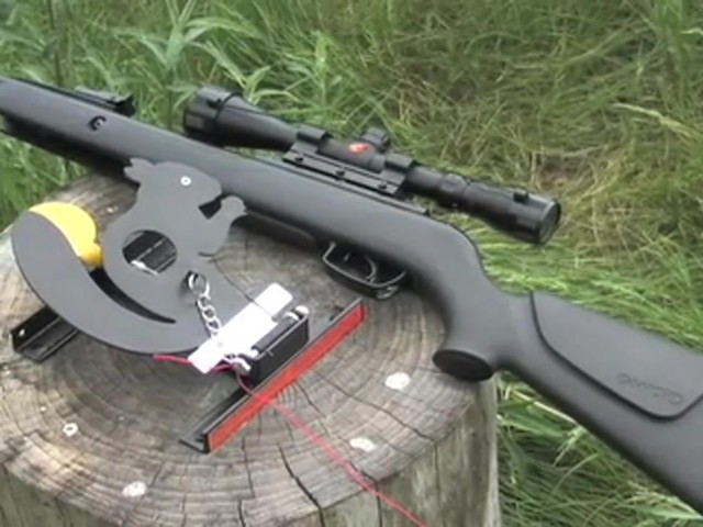 Gamo&reg; Whisper&reg; Air Rifle with 3 - 9x40 mm Scope and Bonus Squirrel Target - image 10 from the video