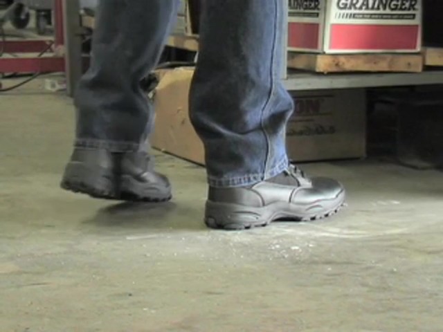 Men's Guide Gear&reg; 8&quot; Waterproof Side - zip Duty Boots - image 5 from the video