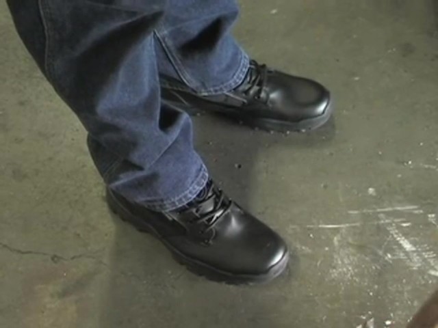 Men's Guide Gear&reg; 8&quot; Waterproof Side - zip Duty Boots - image 7 from the video