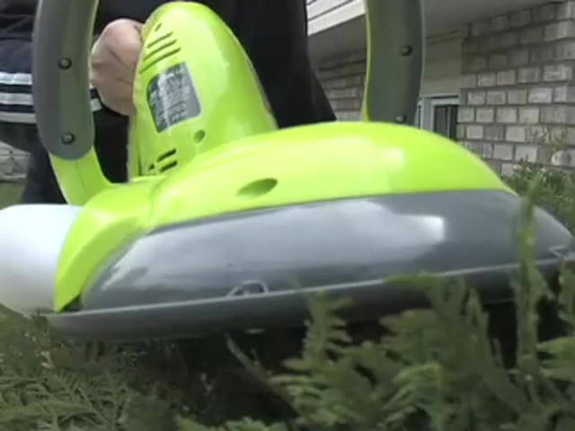 Garden Groom&reg; Collecting Power Hedge Trimmer - image 1 from the video