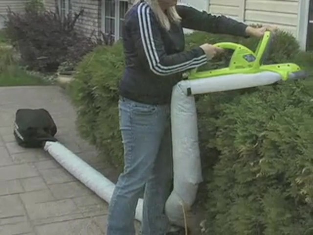 Garden Groom&reg; Collecting Power Hedge Trimmer - image 10 from the video