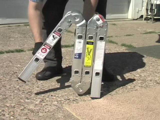 7' Articulating Ladder - image 2 from the video
