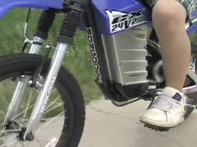 Mongoose&#153; CX200 Electric Moto - X Bike - image 1 from the video