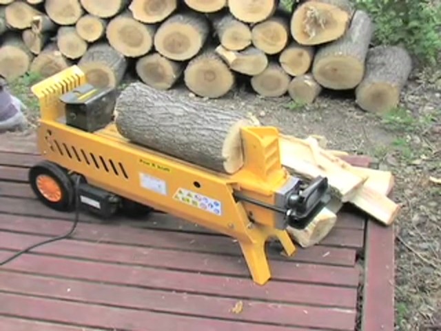 Pow 'R' kraft&reg; 7 - ton 2 - speed Log Splitter - image 2 from the video