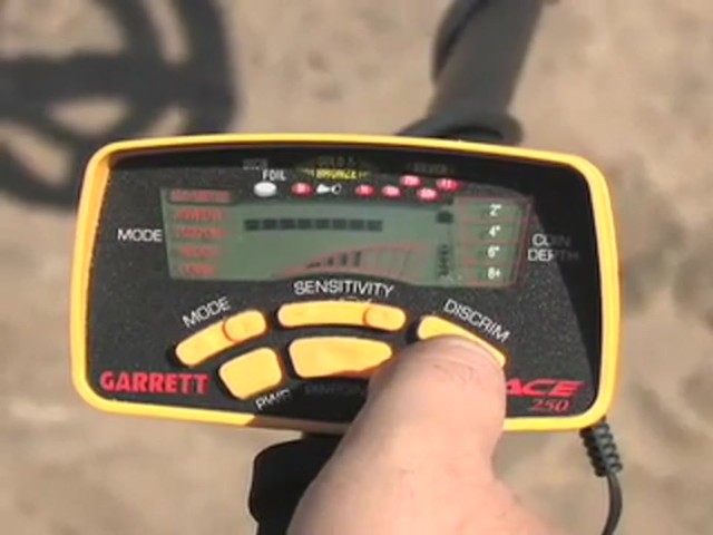 Garrett® Ace 250 Metal Detector with Bag and Headphones - image 4 from the video