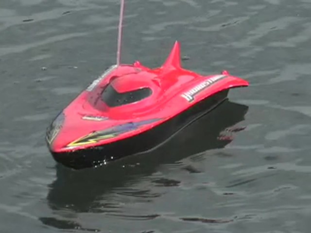 NKOK&reg; Hydrostorm&#153; Radio - controlled 22&quot; High - performance Boat - image 10 from the video