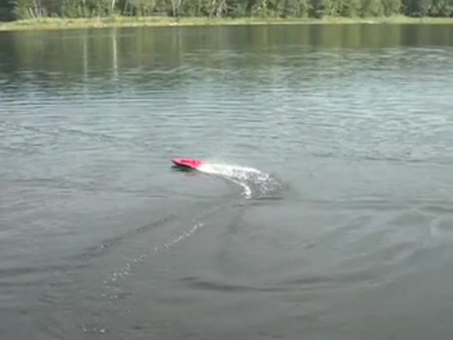 NKOK&reg; Hydrostorm&#153; Radio - controlled 22&quot; High - performance Boat - image 8 from the video
