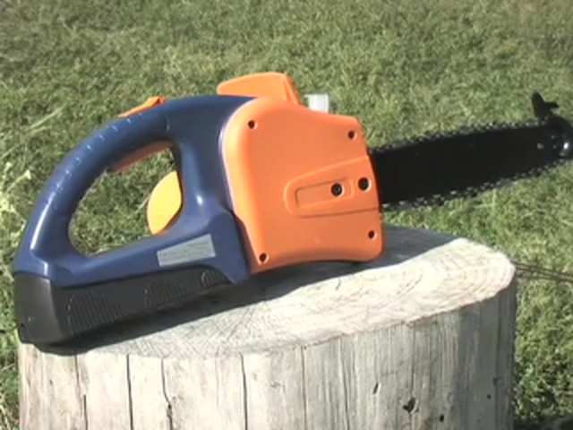 Cordless Electric Chainsaw - image 10 from the video