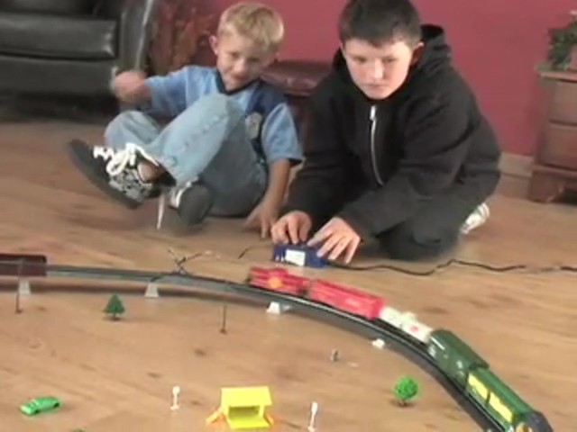 185 - Pc. Life - Like&#153; Diesel Thunder Train Set - image 4 from the video