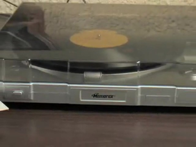 Memorex&reg; USB Turntable - image 10 from the video