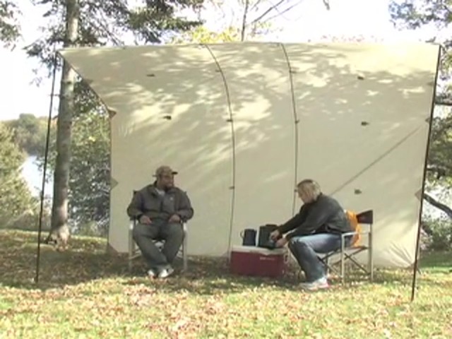 12x12' Sportsman's Tarp White - image 10 from the video