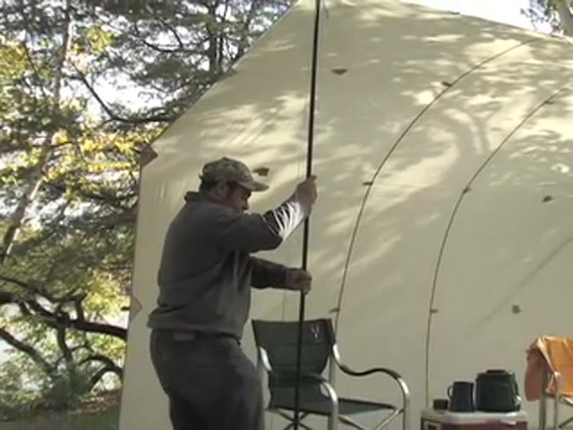 12x12' Sportsman's Tarp White - image 7 from the video