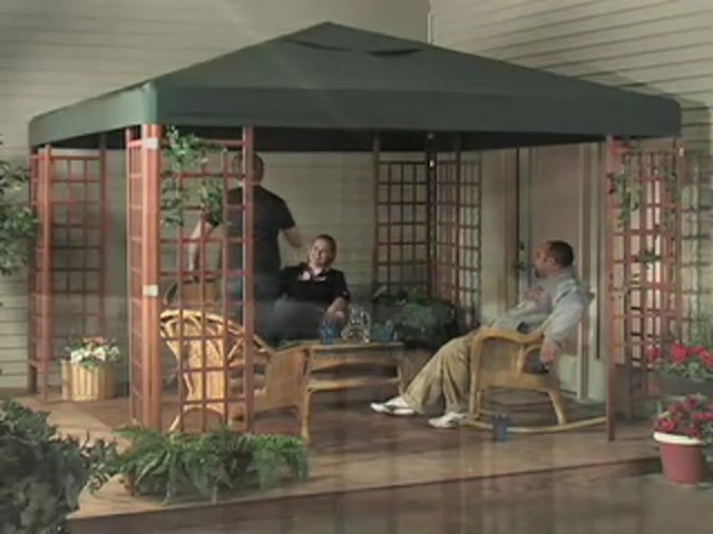 10x10' Wood Gazebo - image 1 from the video