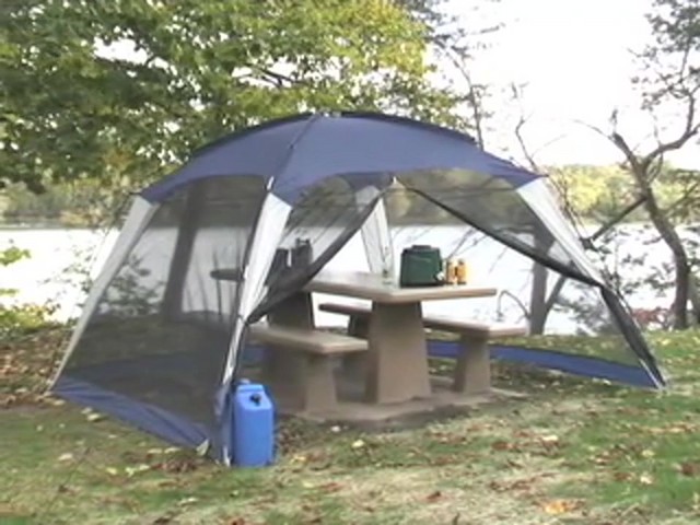 Guide Gear&reg; Weekender Screen House - image 10 from the video