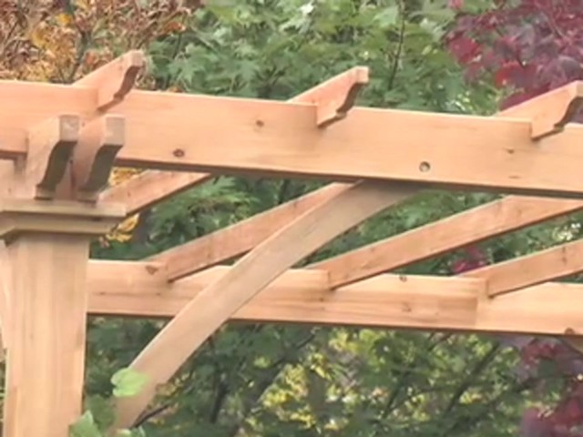 Hardwood Pergola - image 3 from the video
