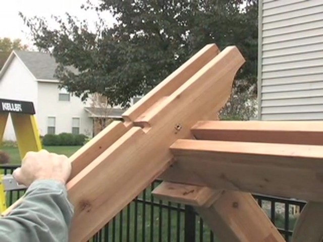 Hardwood Pergola - image 5 from the video