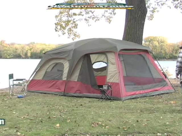 Guide Gear&reg; Great River Cabin Dome Tent - image 10 from the video