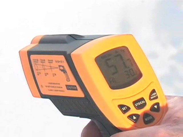Thermotech&reg; Non - contact Digital Infrared Thermometer - image 10 from the video