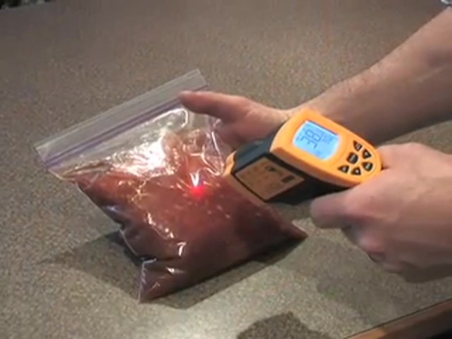 Thermotech&reg; Non - contact Digital Infrared Thermometer - image 2 from the video